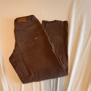 Outdoor Research Men's Dark Brown Straight Jeans